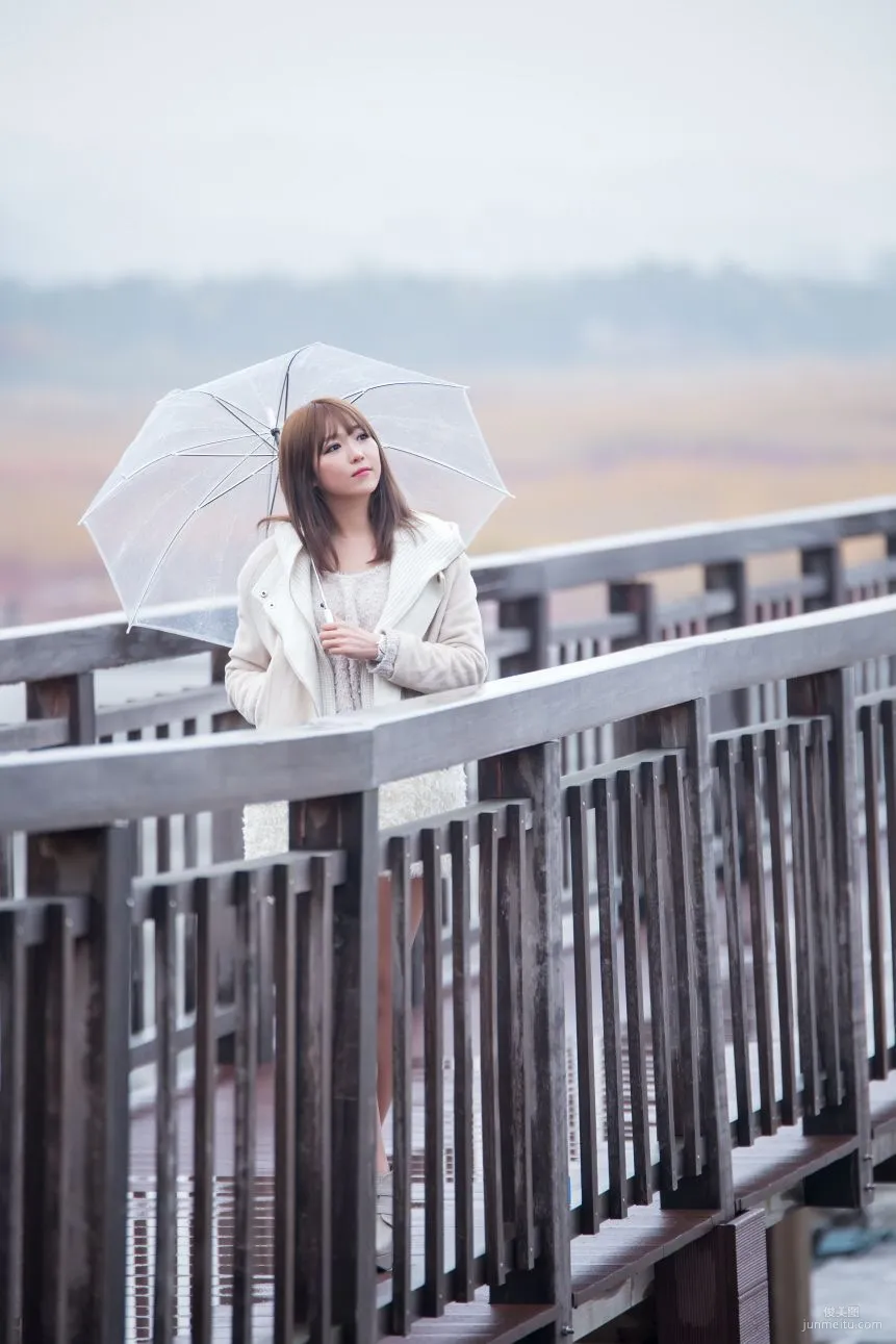 極品韓國美女李恩慧《下雨天街拍》 寫真集 15