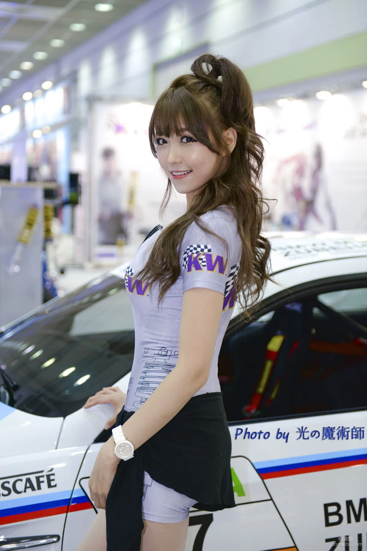 車模李恩慧《賽車展圖片合集》高清套圖 72