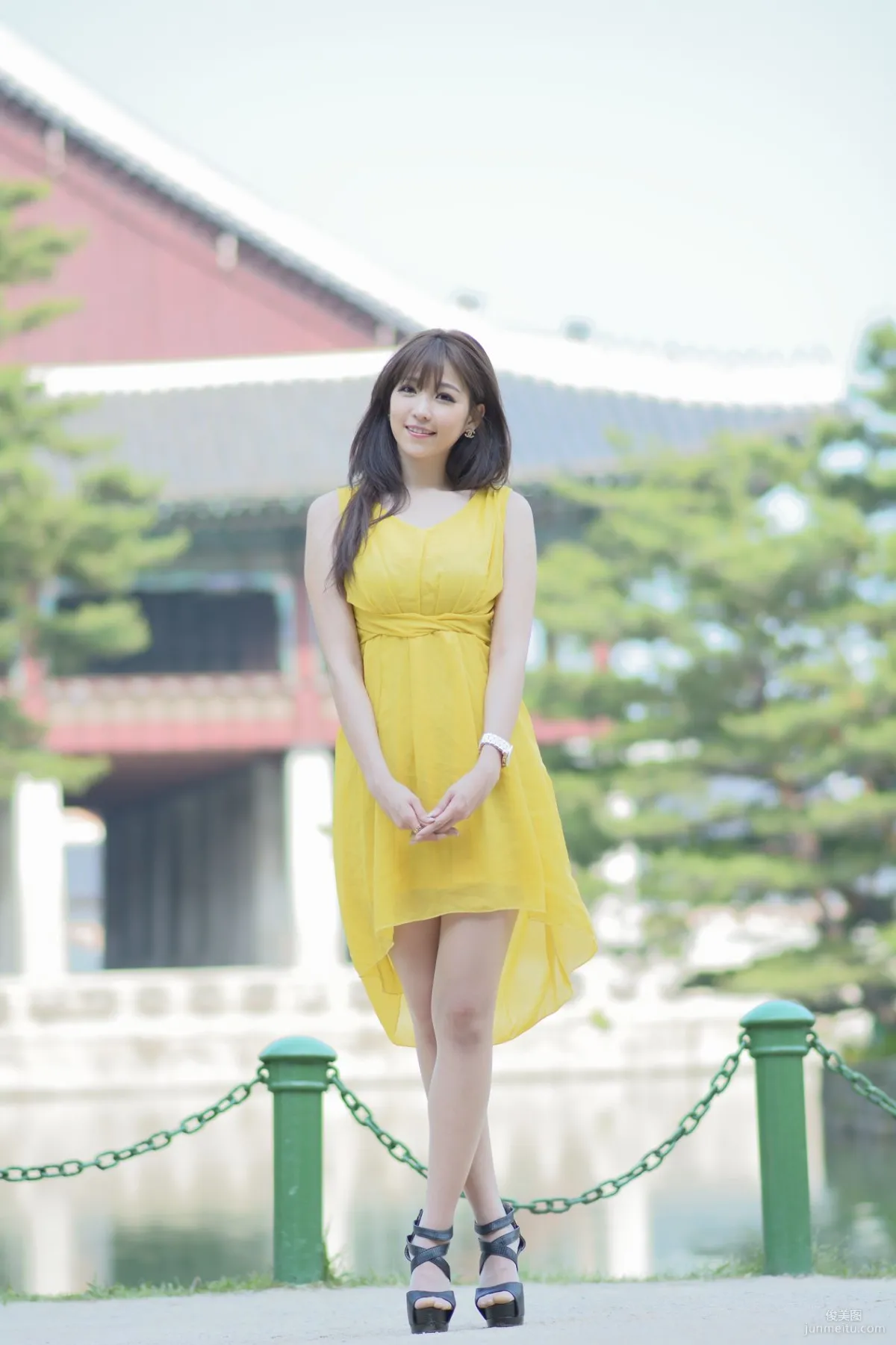 韓國少女李恩慧《清新街拍寫真》合集 79