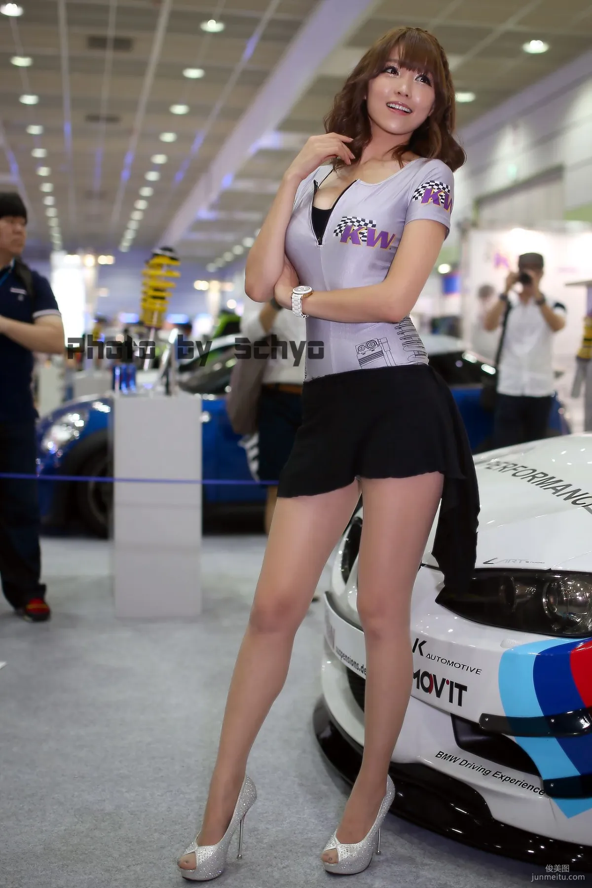 車模李恩慧《賽車展圖片合集》高清套圖 12