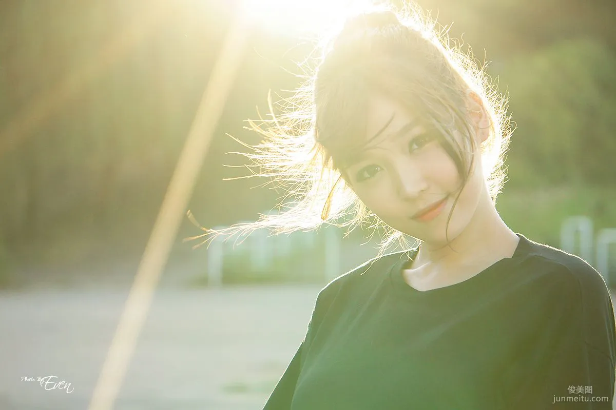 韓國少女李恩慧《清新街拍寫真》合集 64