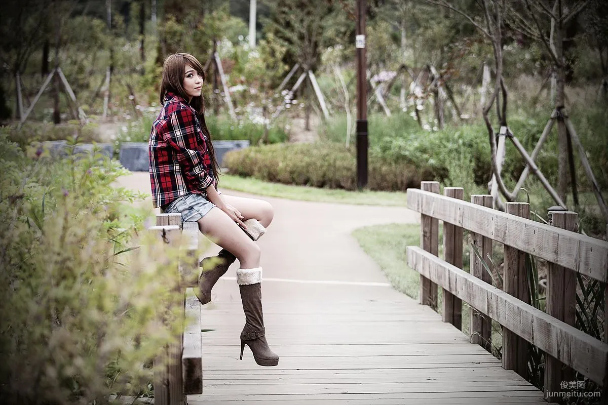 韓國模特李仁慧《熱褲系列》寫真合集 38