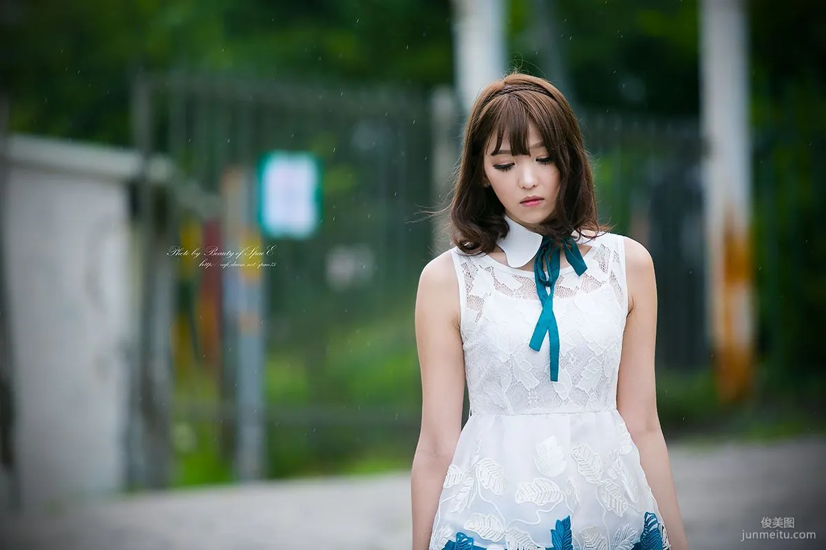 極品女神李恩慧/이은혜《街拍蕾絲連衣裙》 寫真集 45
