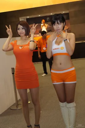 展台美女李恩慧《ShowGirl韓國國際遊戲展2014Gstar》套圖