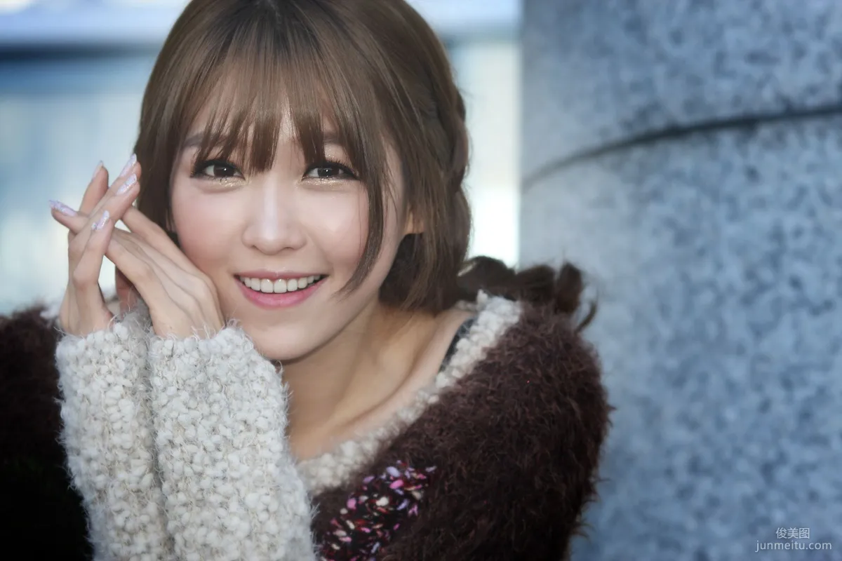 韓國少女李恩慧《清新街拍寫真》合集 30
