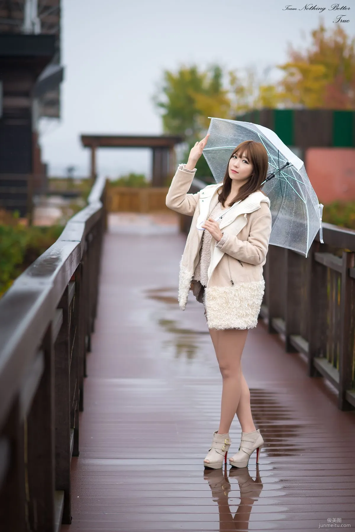 極品韓國美女李恩慧《下雨天街拍》 寫真集 27