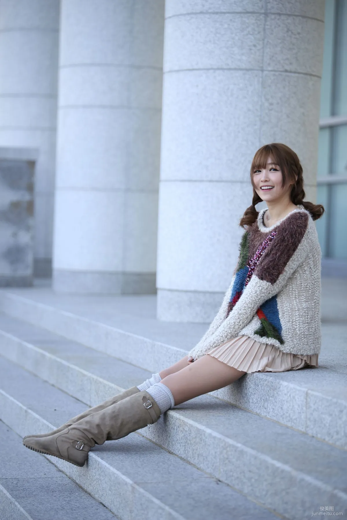 韓國少女李恩慧《清新街拍寫真》合集 31