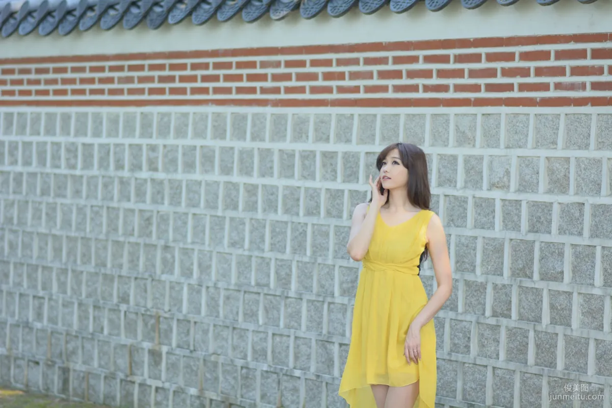 韓國少女李恩慧《清新街拍寫真》合集 86