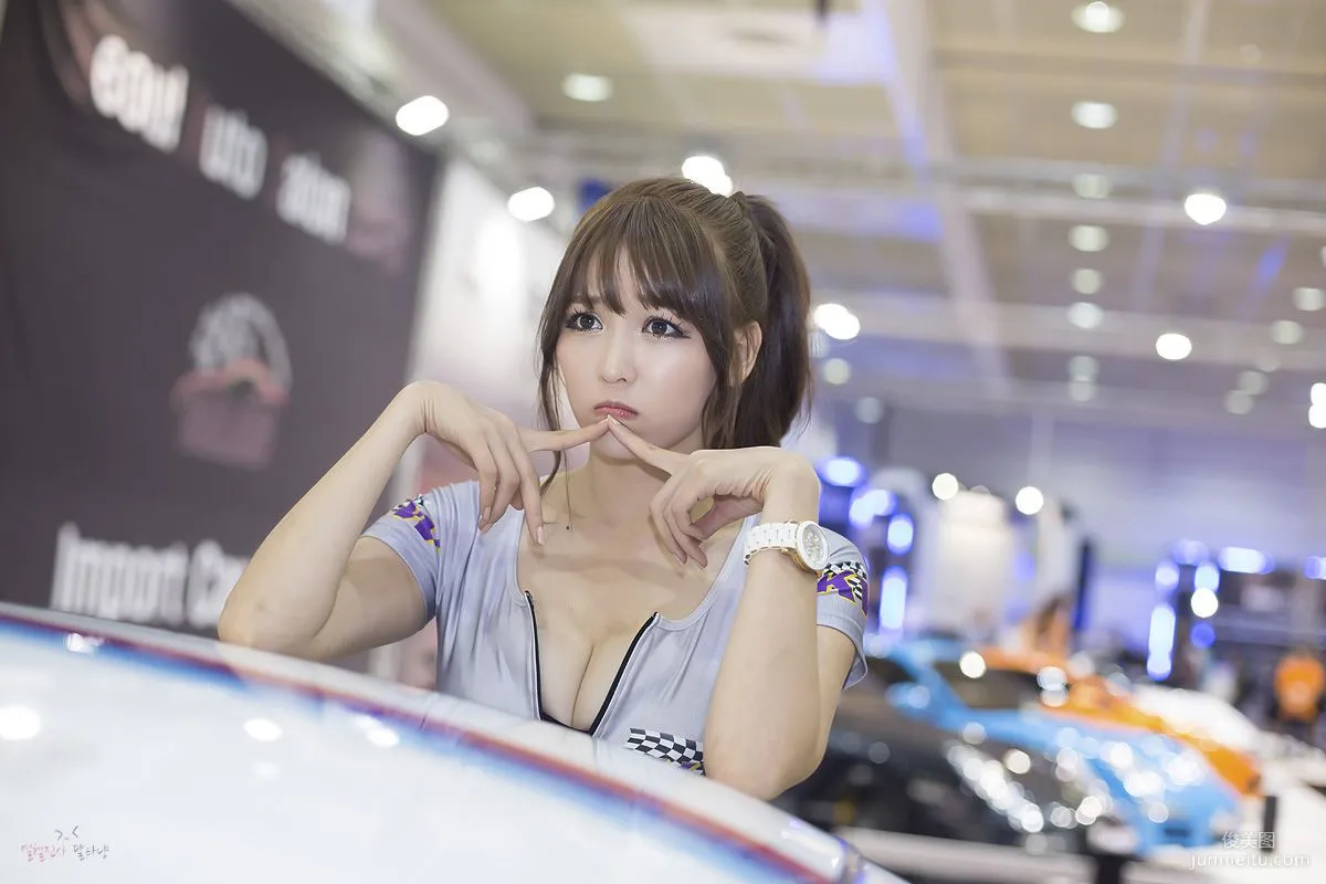 車模李恩慧《賽車展圖片合集》高清套圖 96