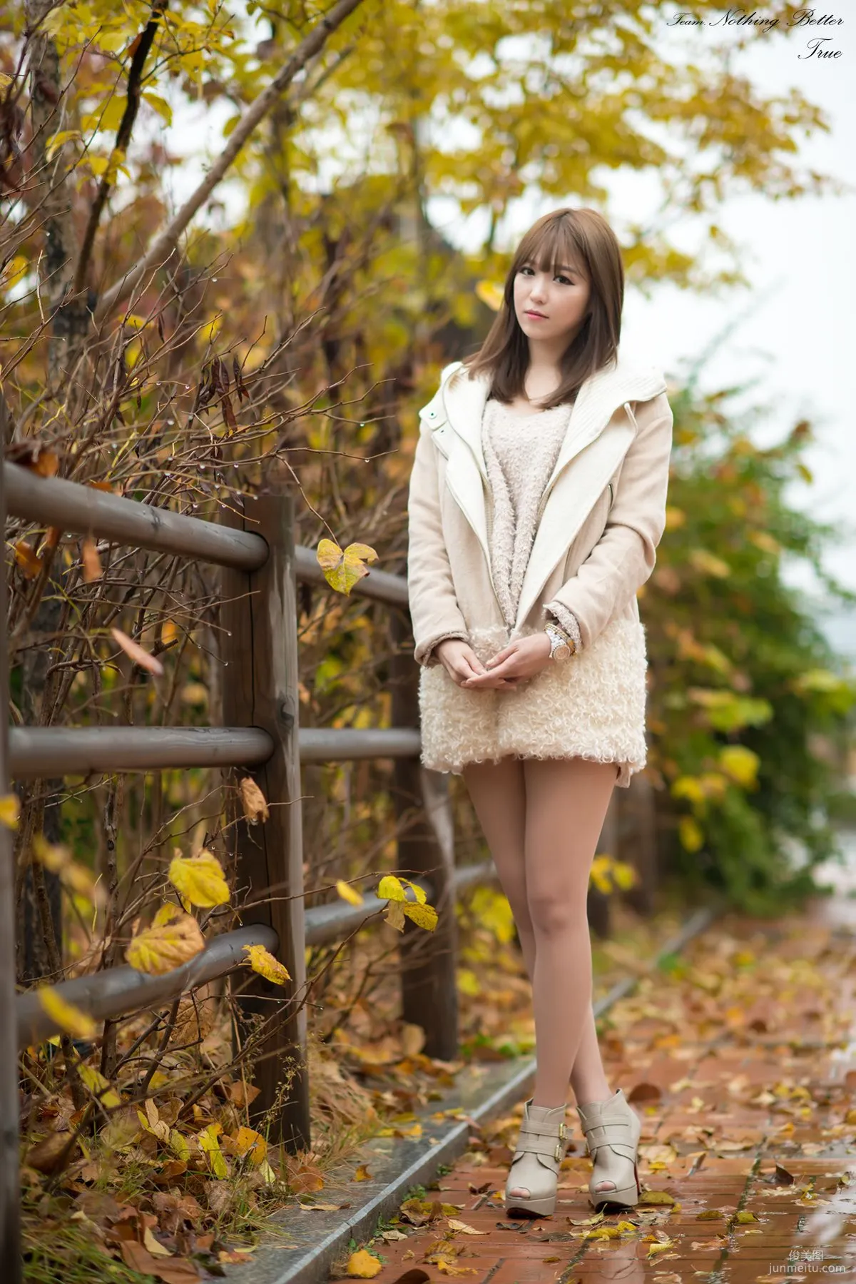 極品韓國美女李恩慧《下雨天街拍》 寫真集 29