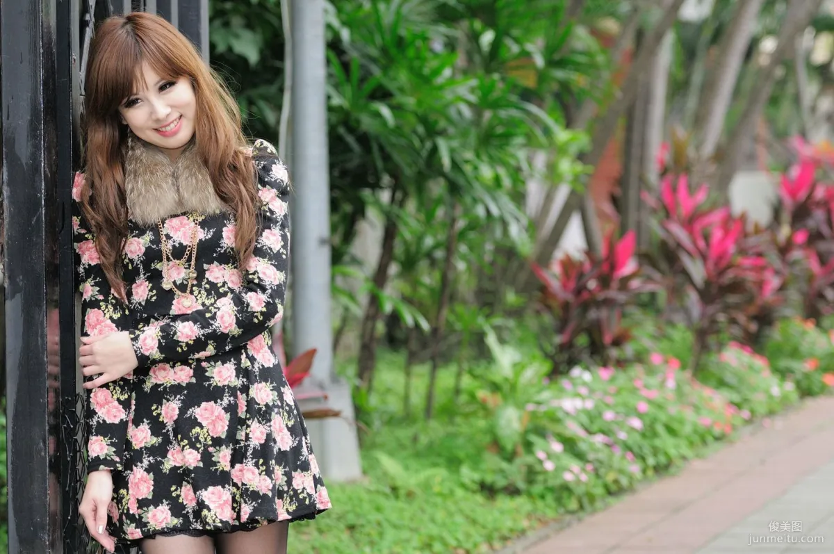 台灣美女模特小米Kate su清新街拍寫真集圖片 7