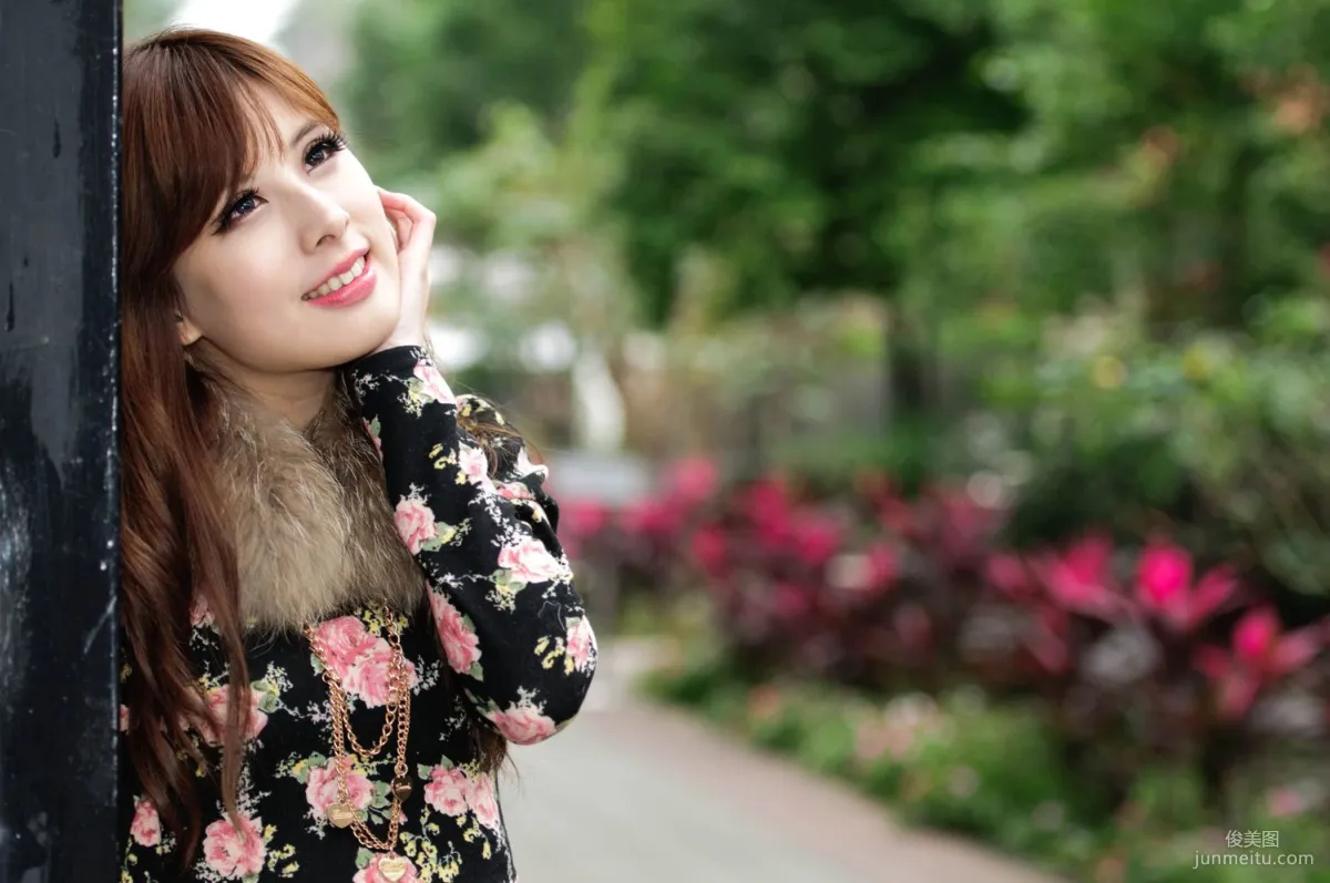 台灣美女模特小米Kate su清新街拍寫真集圖片 21