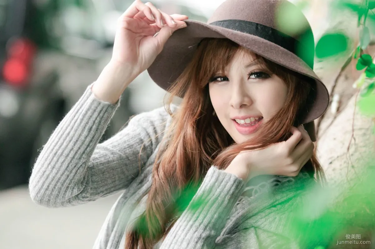 台灣美女模特小米Kate su清新街拍寫真集圖片 25