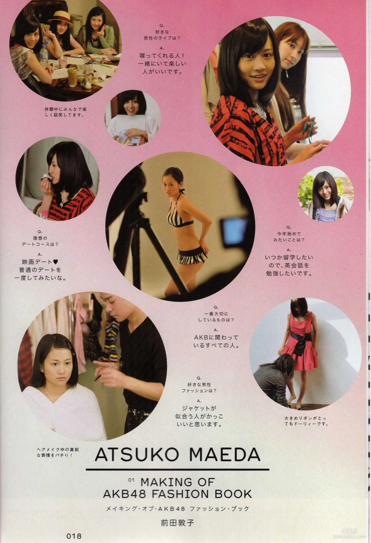 日本AKB48女子組合《2013 Fashion Book内衣秀》寫真集 16
