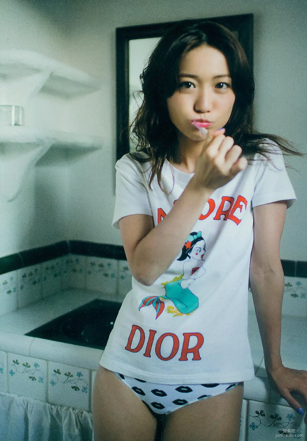 Oshima Yuko 大岛优子《脱ぎやがれ！》写真集76