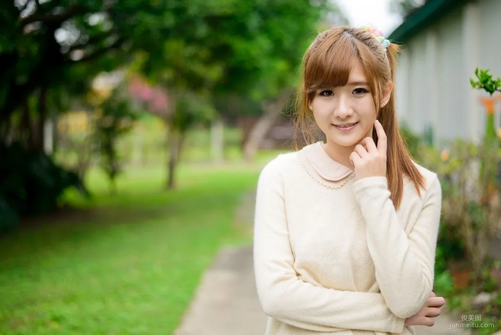 台灣女神李思嫺《士林官邸》甜美外拍寫真集 14