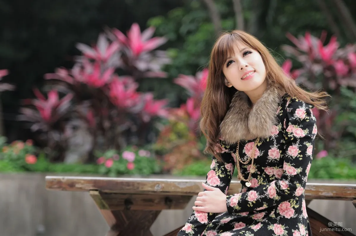 台灣美女模特小米Kate su清新街拍寫真集圖片 5