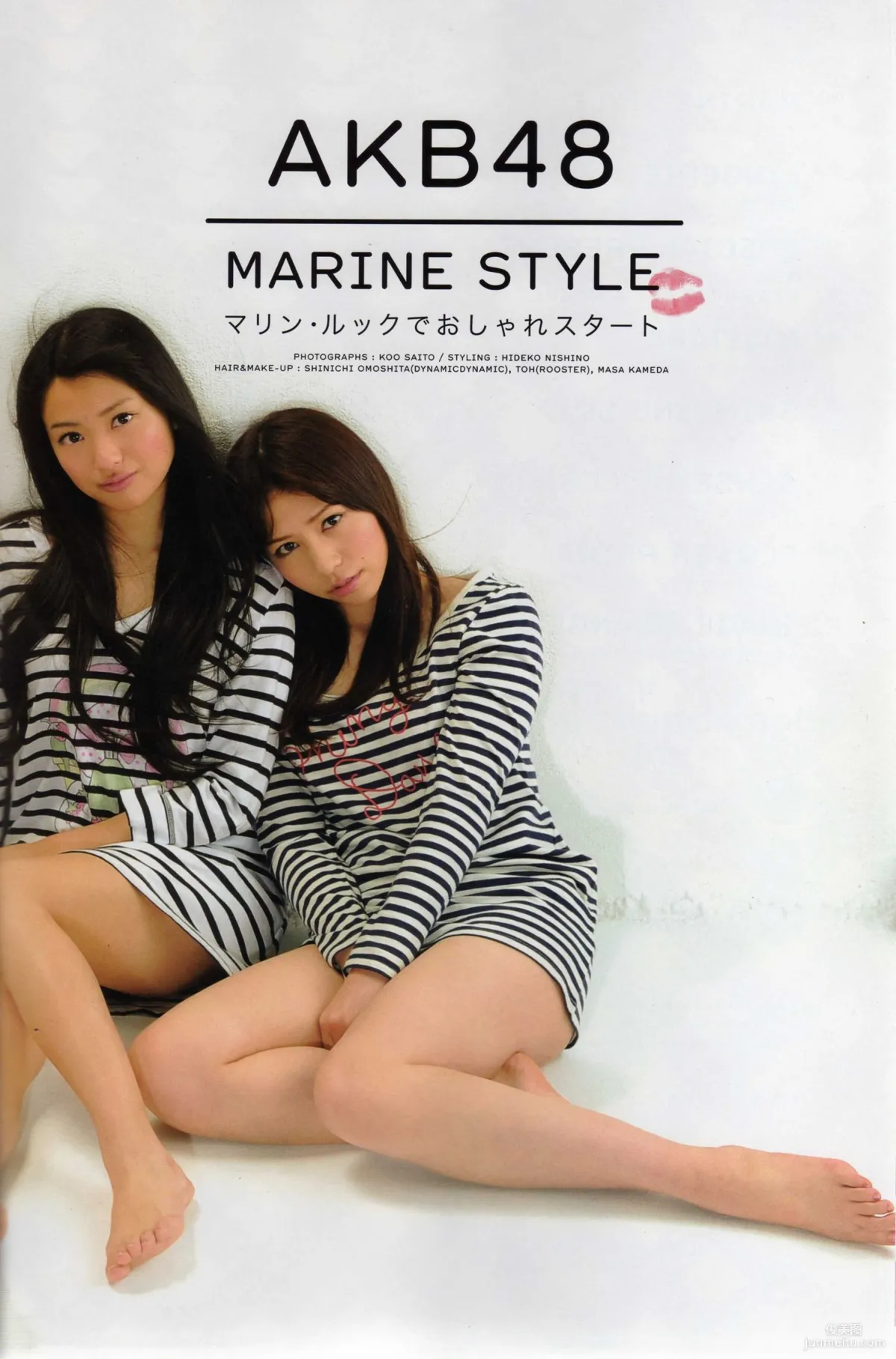 日本AKB48女子組合《2013 Fashion Book内衣秀》寫真集 4