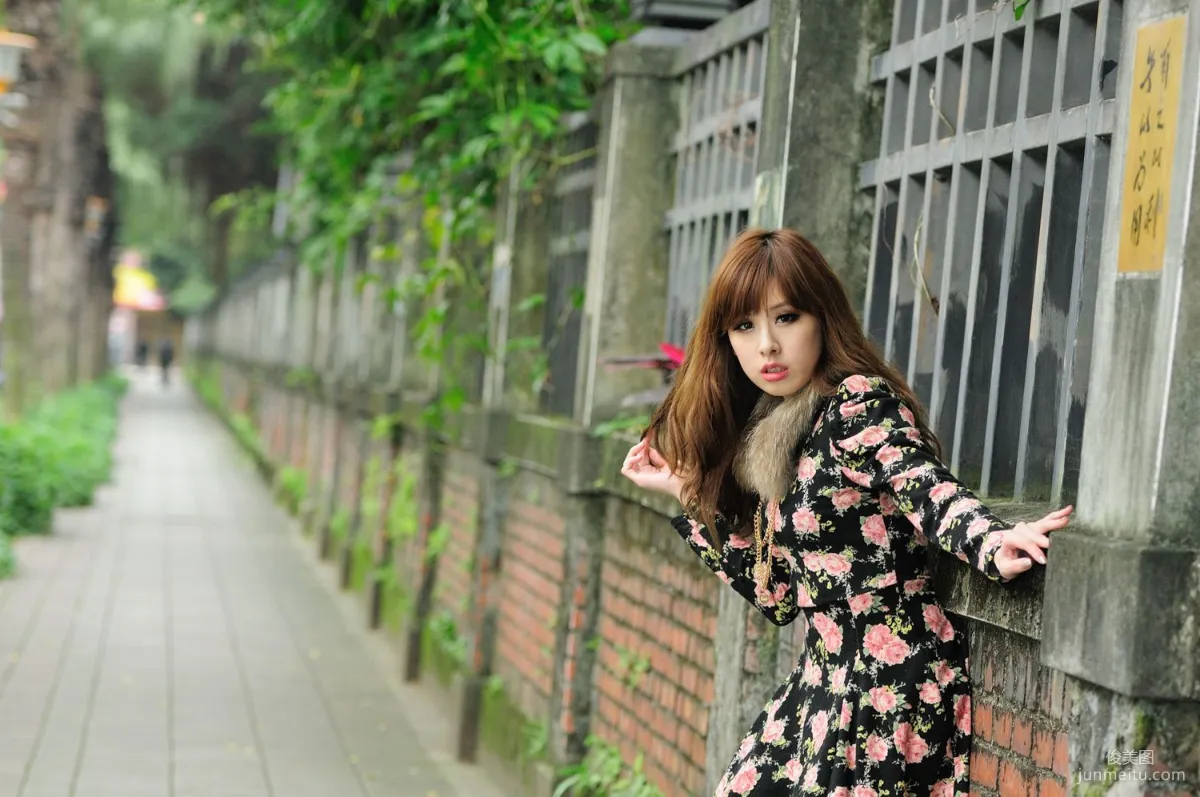 台灣美女模特小米Kate su清新街拍寫真集圖片 1