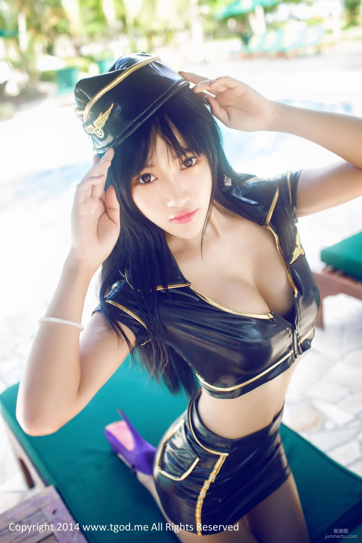 楊上萱《英倫空軍制服》 [TGOD推女神] 寫真集 42