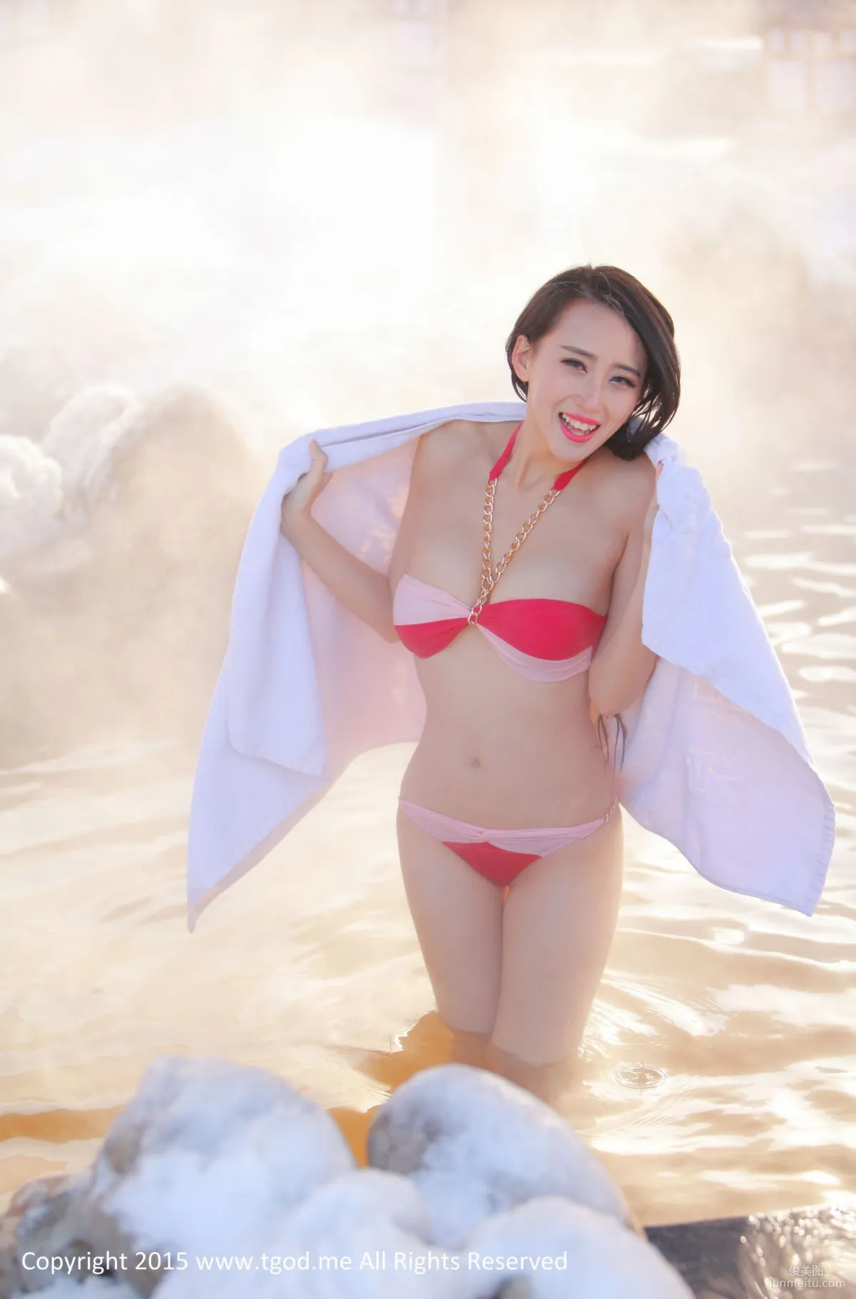 羅婉瑩 《女神駕到》大慶林甸北國溫泉 [TGOD推女神] 寫真集 35