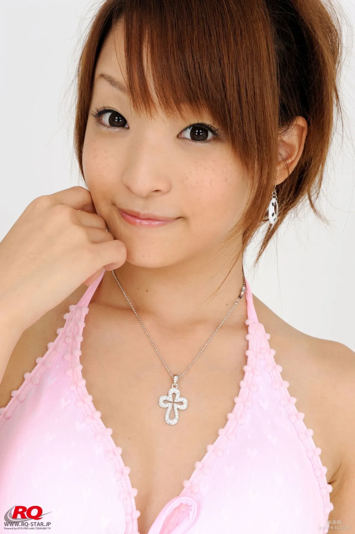 [RQ-STAR] NO.00075 Mio Aoki 青木未央 Swim Suits – White 寫真集 37