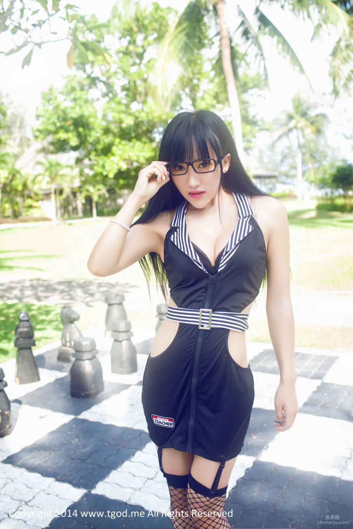 杨上萱《英伦空军制服》 [TGOD推女神] 写真集1