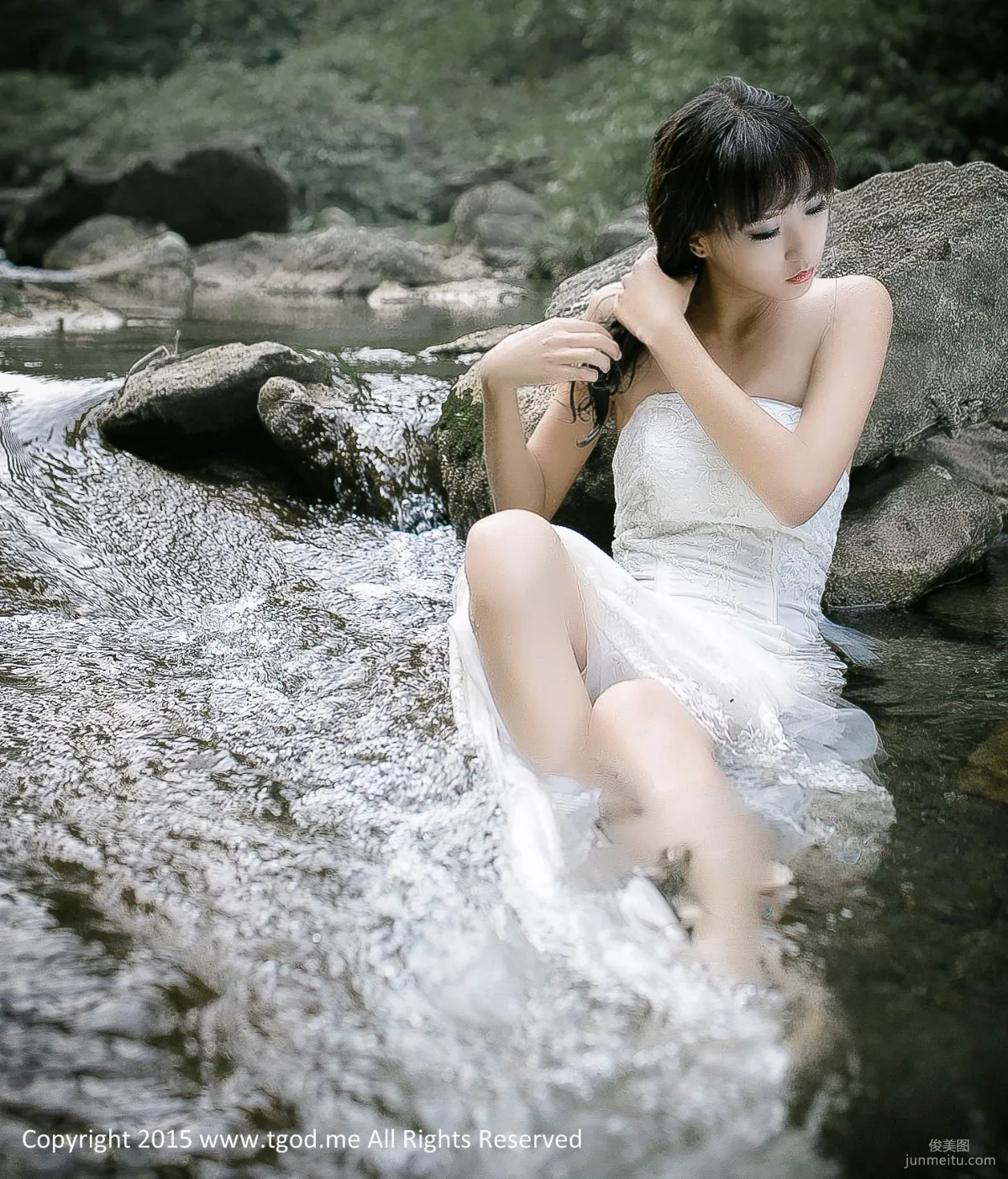 徐暢《幽谷中的美人魚》 [TGOD推女神] 寫真集 2
