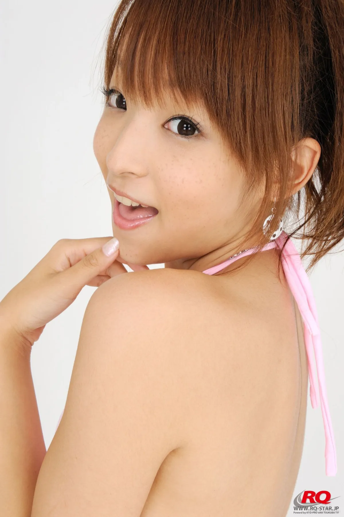 [RQ-STAR] NO.00075 Mio Aoki 青木未央 Swim Suits – White 寫真集 11