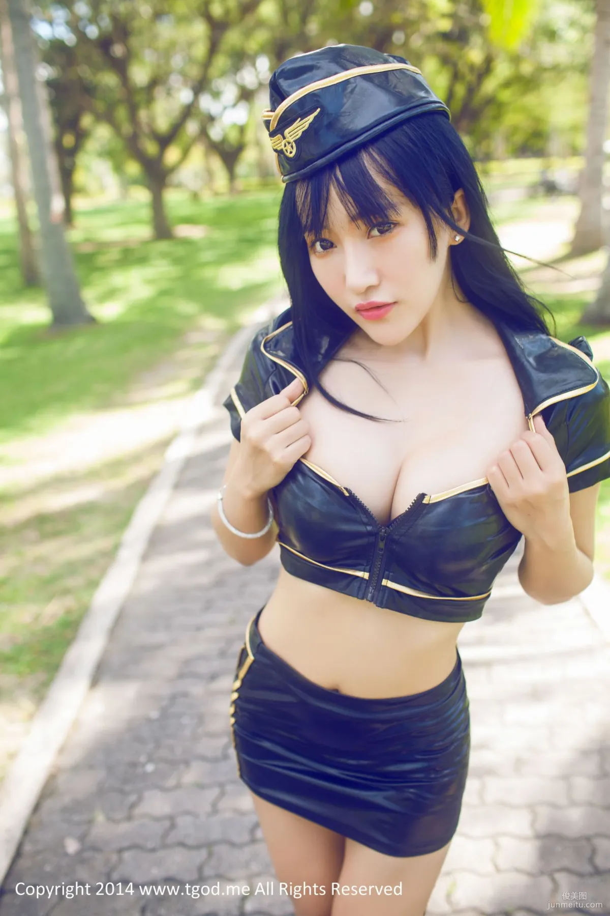 楊上萱《英倫空軍制服》 [TGOD推女神] 寫真集 48
