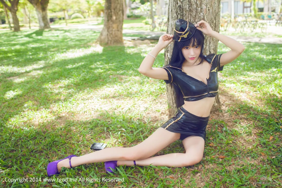楊上萱《英倫空軍制服》 [TGOD推女神] 寫真集 45