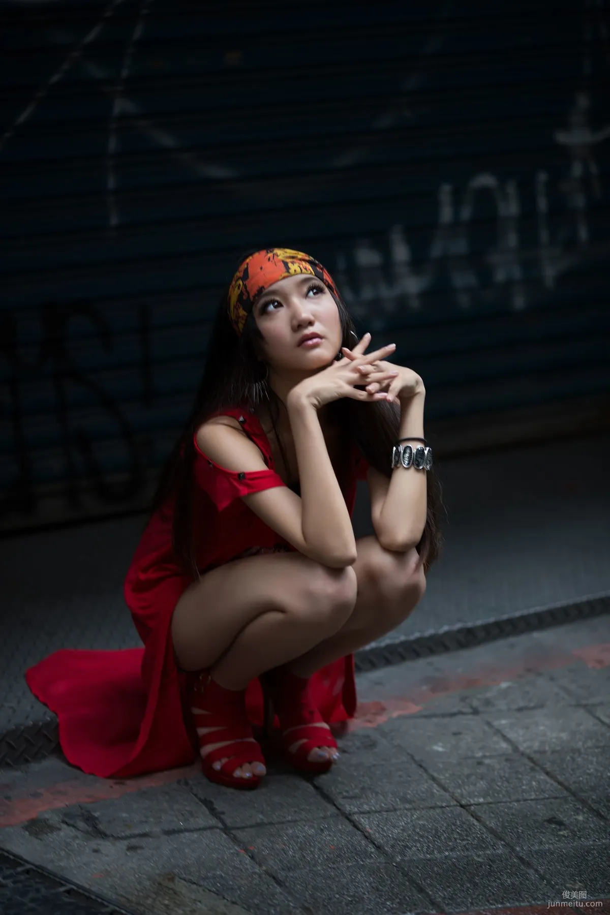 台灣腿模Tina陳思婷《美國街》街拍寫真集 14