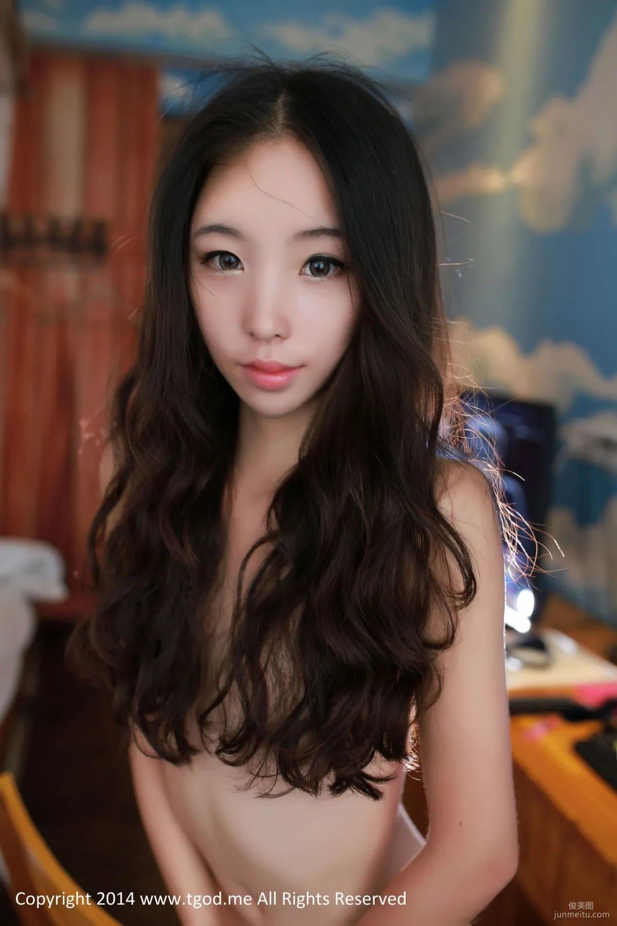 萌女神梓萱Crystal私房寫真第一套 [TGOD推女神] 53