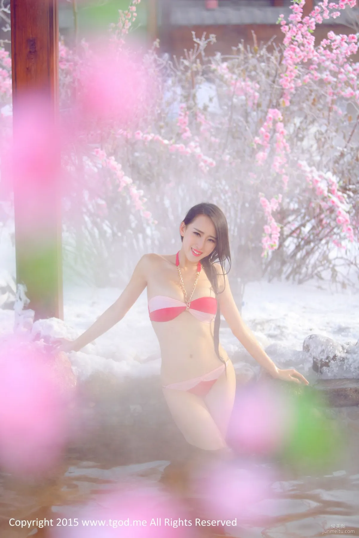 羅婉瑩 《女神駕到》大慶林甸北國溫泉 [TGOD推女神] 寫真集 21