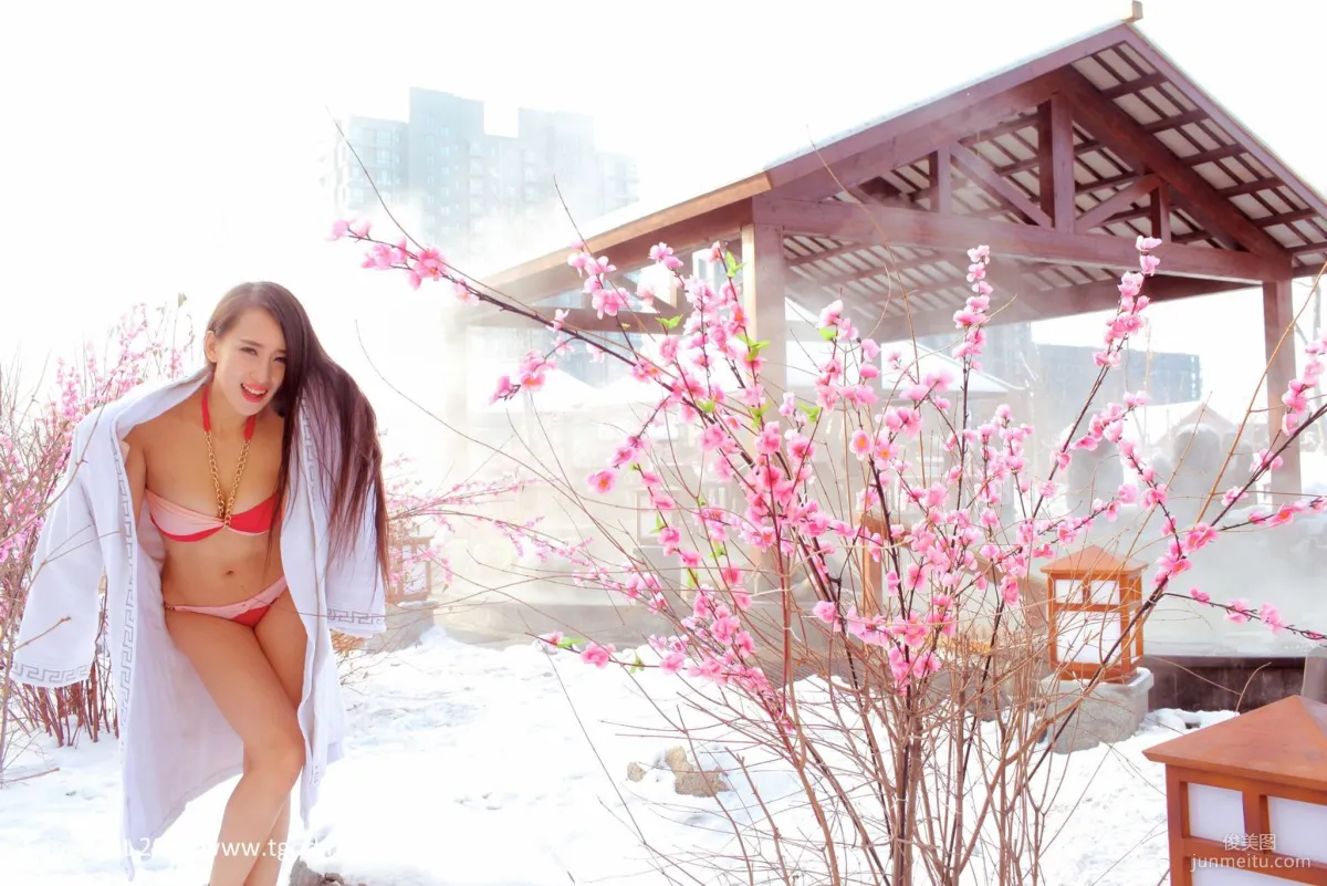 羅婉瑩 《女神駕到》大慶林甸北國溫泉 [TGOD推女神] 寫真集 12