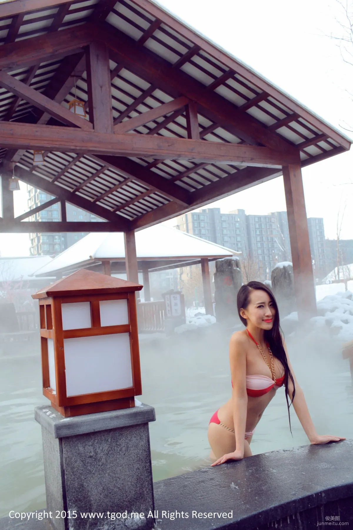 羅婉瑩 《女神駕到》大慶林甸北國溫泉 [TGOD推女神] 寫真集 2