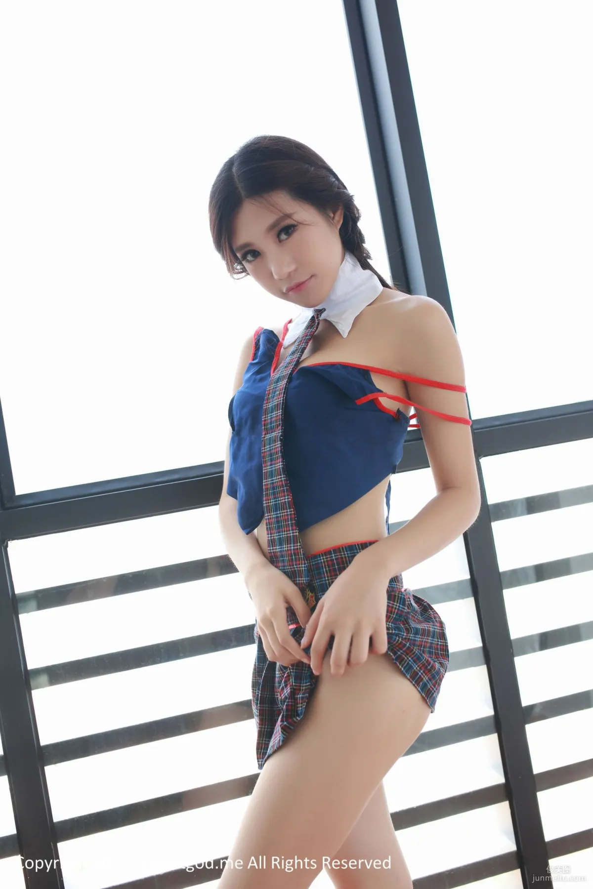 绮裡嘉Ula《校花的英倫女王範》 [TGOD推女神] 寫真集 20