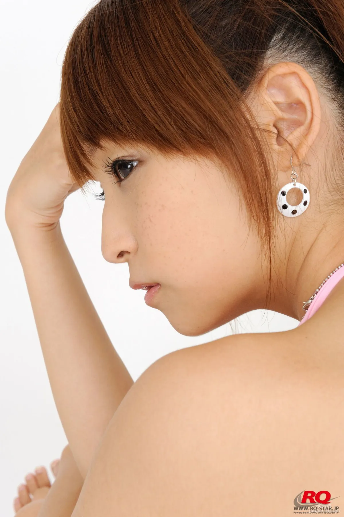[RQ-STAR] NO.00075 Mio Aoki 青木未央 Swim Suits – White 寫真集 60