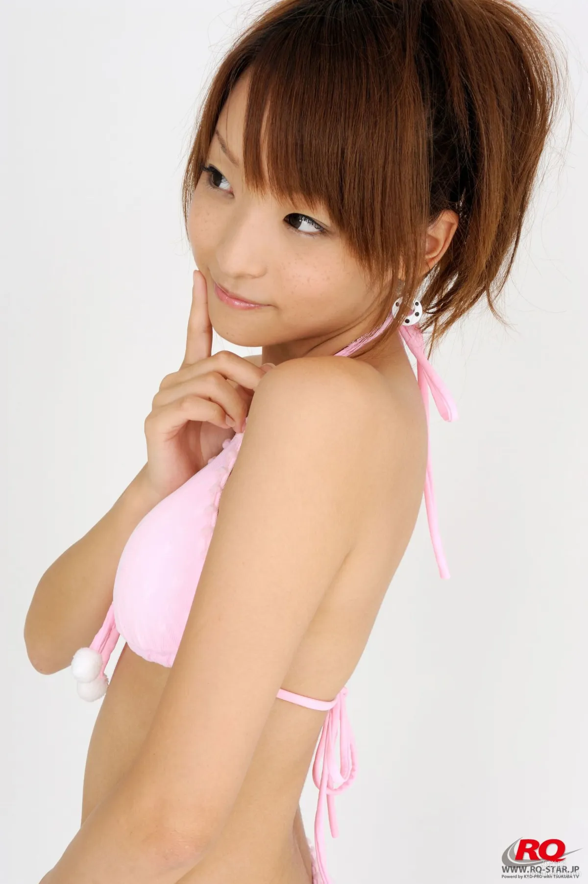[RQ-STAR] NO.00075 Mio Aoki 青木未央 Swim Suits – White 寫真集 27
