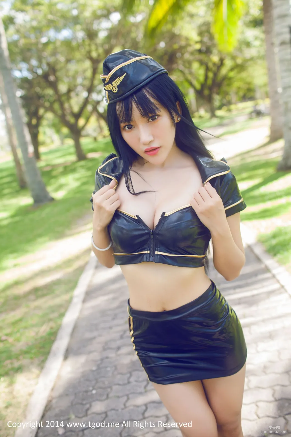 楊上萱《英倫空軍制服》 [TGOD推女神] 寫真集 47