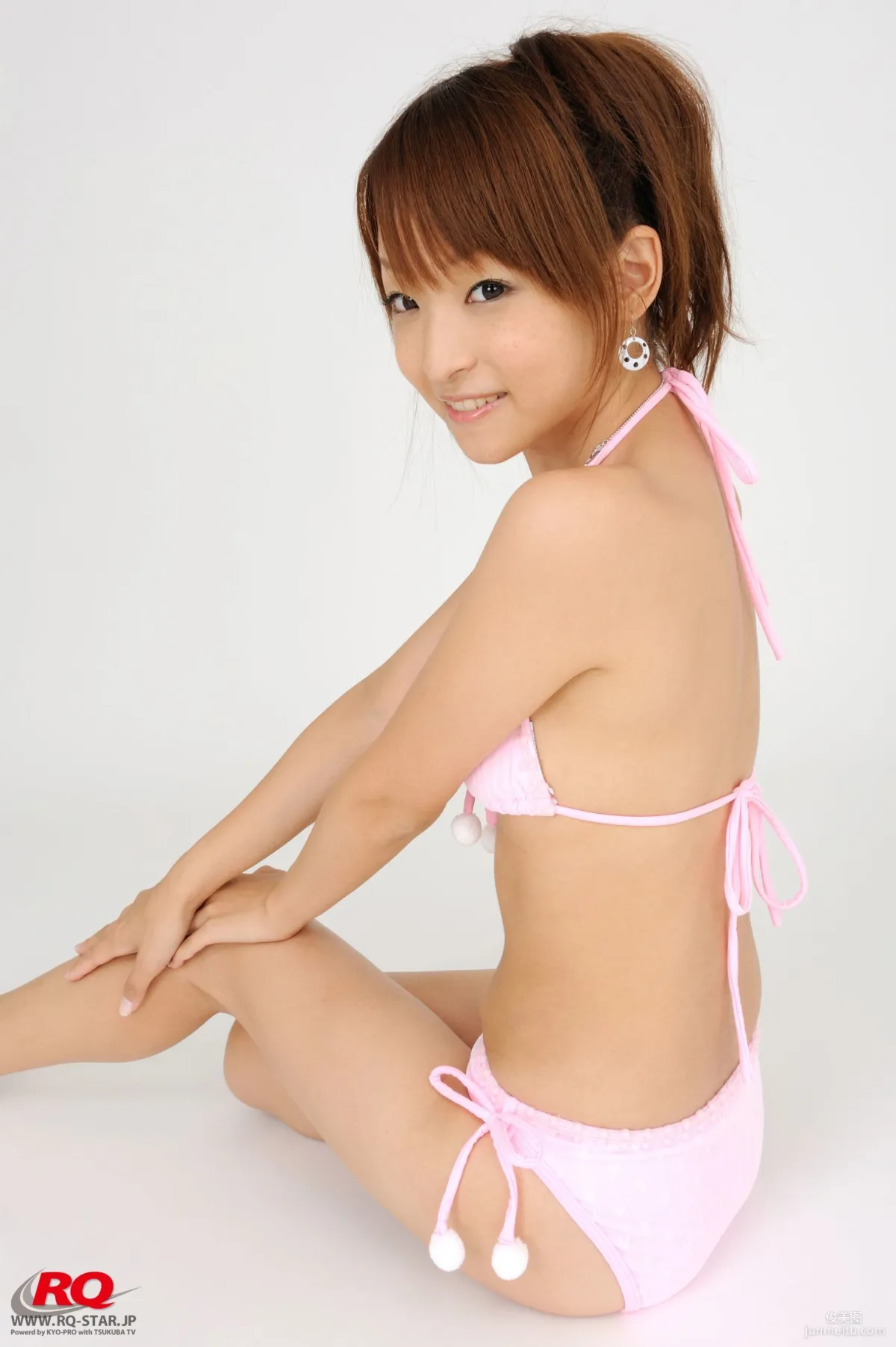 [RQ-STAR] NO.00075 Mio Aoki 青木未央 Swim Suits – White 寫真集 57
