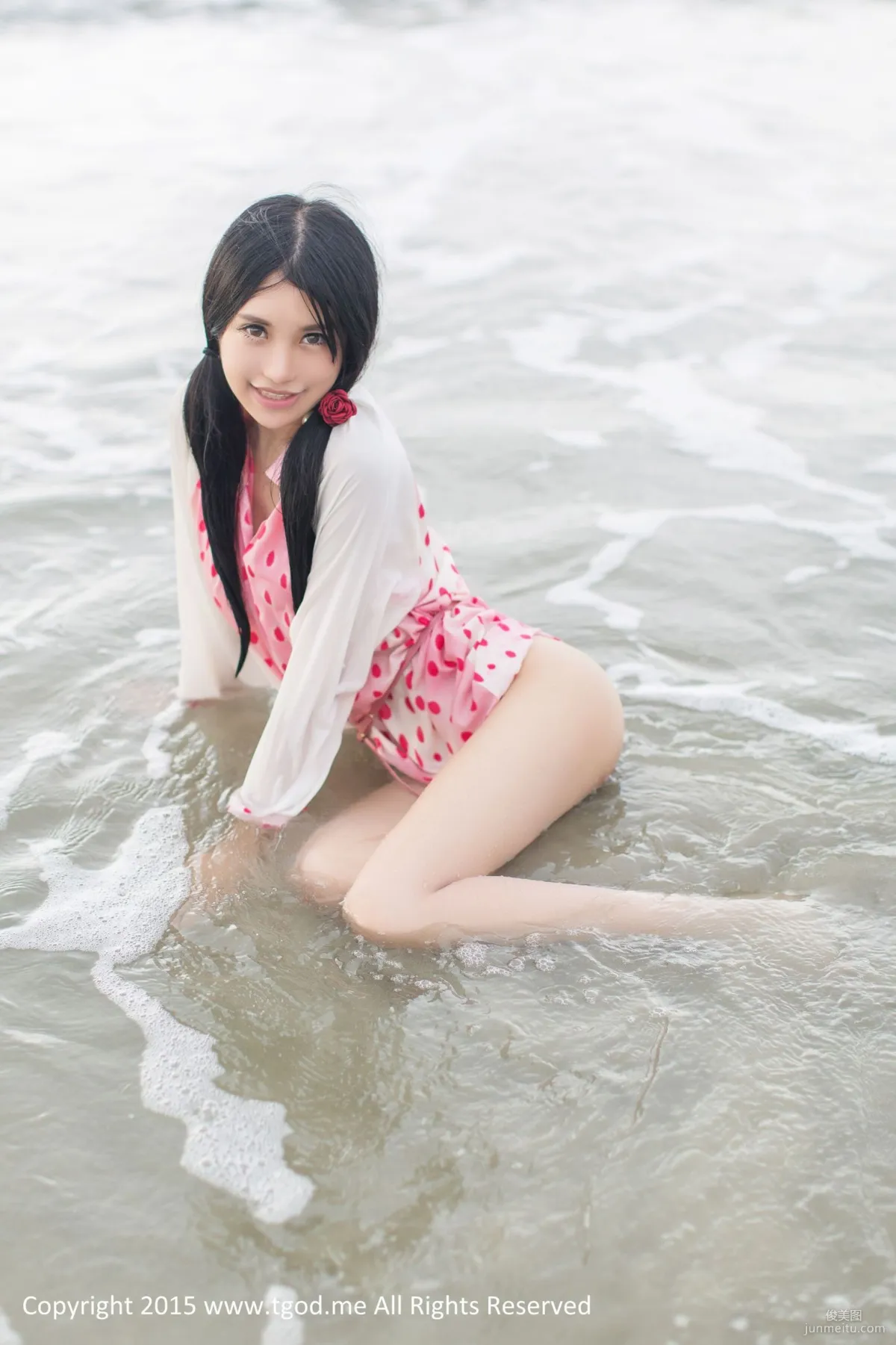 绮裡嘉ula《乖乖女仆俏佳人》 [TGOD推女神] 寫真集 12