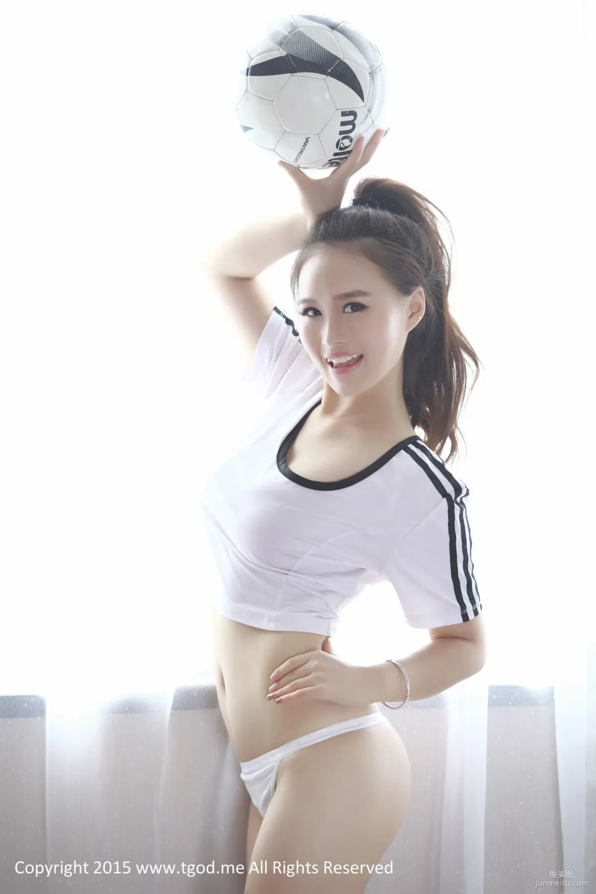 足球寶貝馨藝Baby - 唯美私房寫真 [TGOD推女神] 41