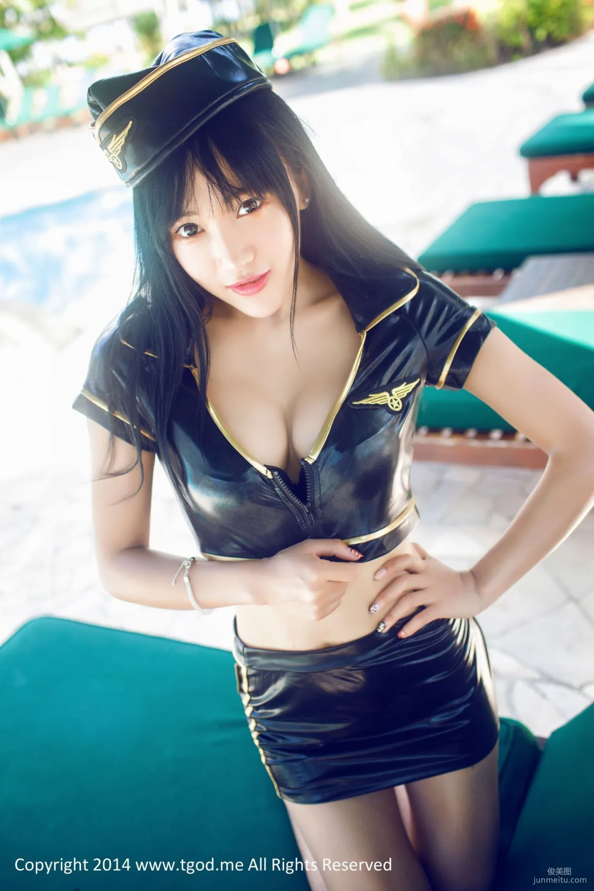 楊上萱《英倫空軍制服》 [TGOD推女神] 寫真集 39