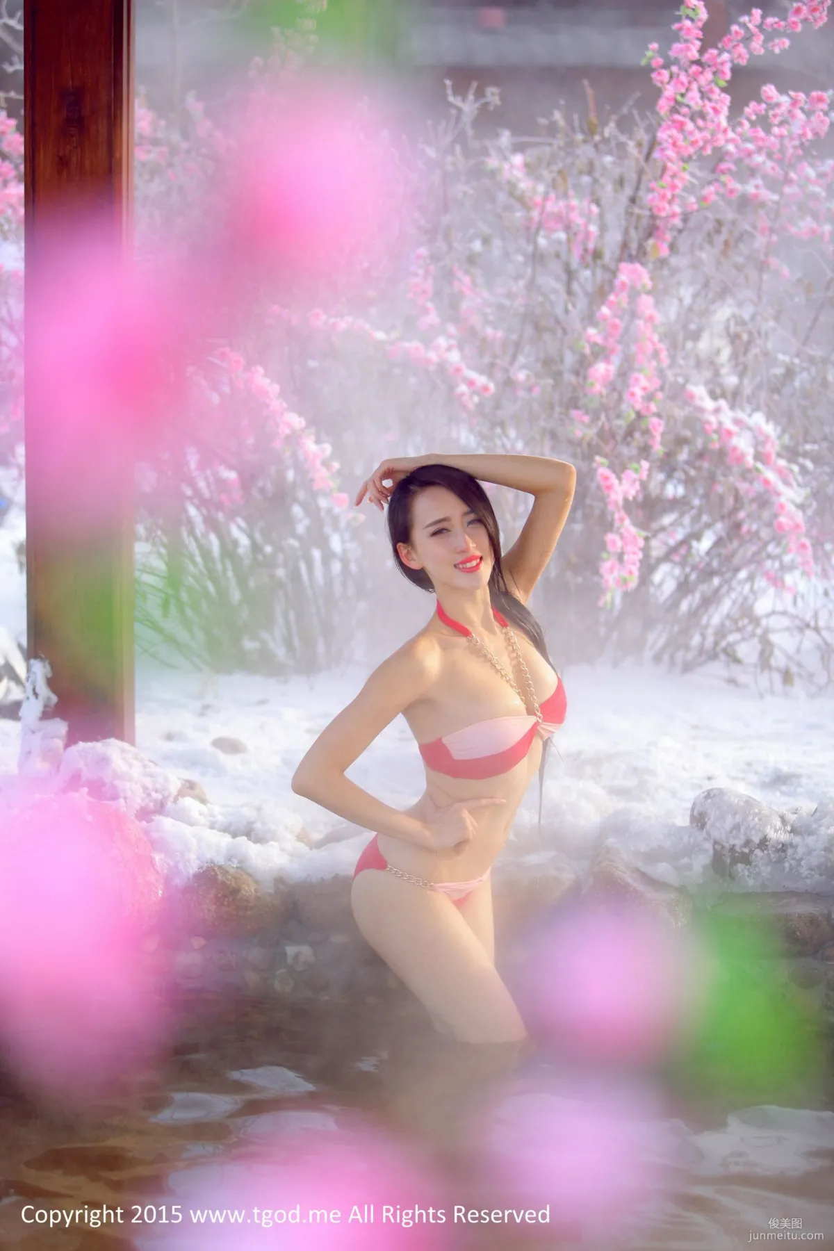 羅婉瑩 《女神駕到》大慶林甸北國溫泉 [TGOD推女神] 寫真集 22