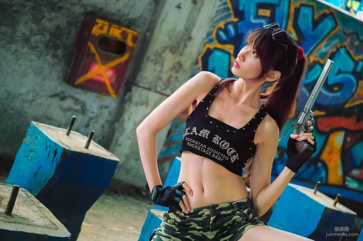 台灣美女蔡譯心Candice《南港廢墟外拍》寫真集 8