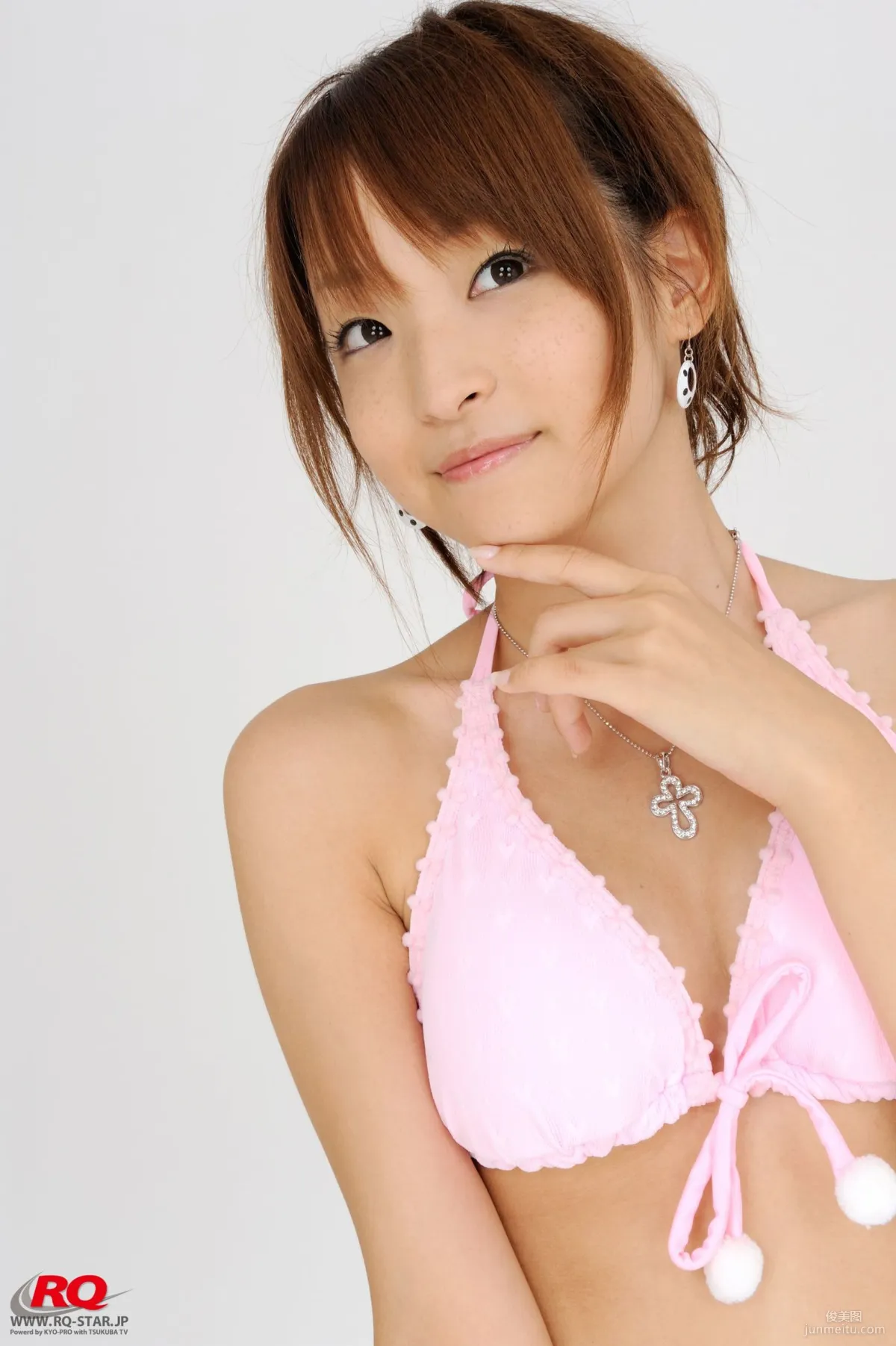 [RQ-STAR] NO.00075 Mio Aoki 青木未央 Swim Suits – White 寫真集 22