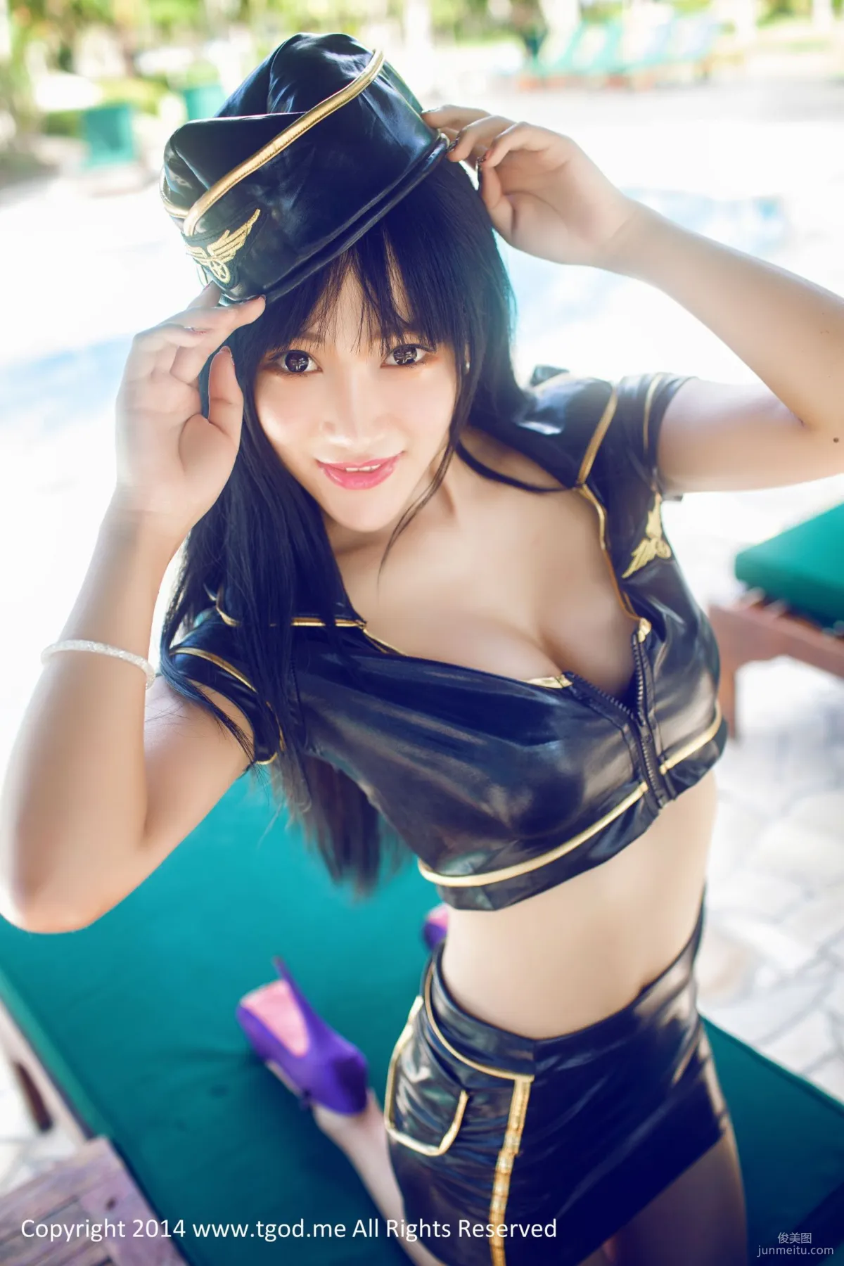 楊上萱《英倫空軍制服》 [TGOD推女神] 寫真集 43