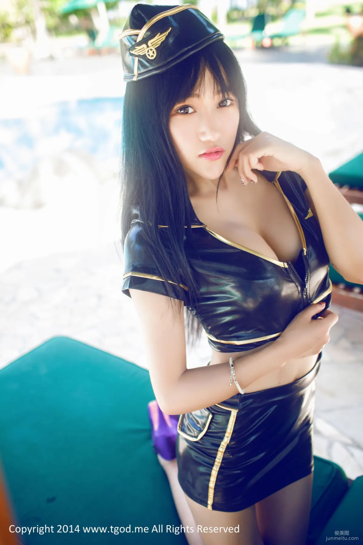 楊上萱《英倫空軍制服》 [TGOD推女神] 寫真集 40