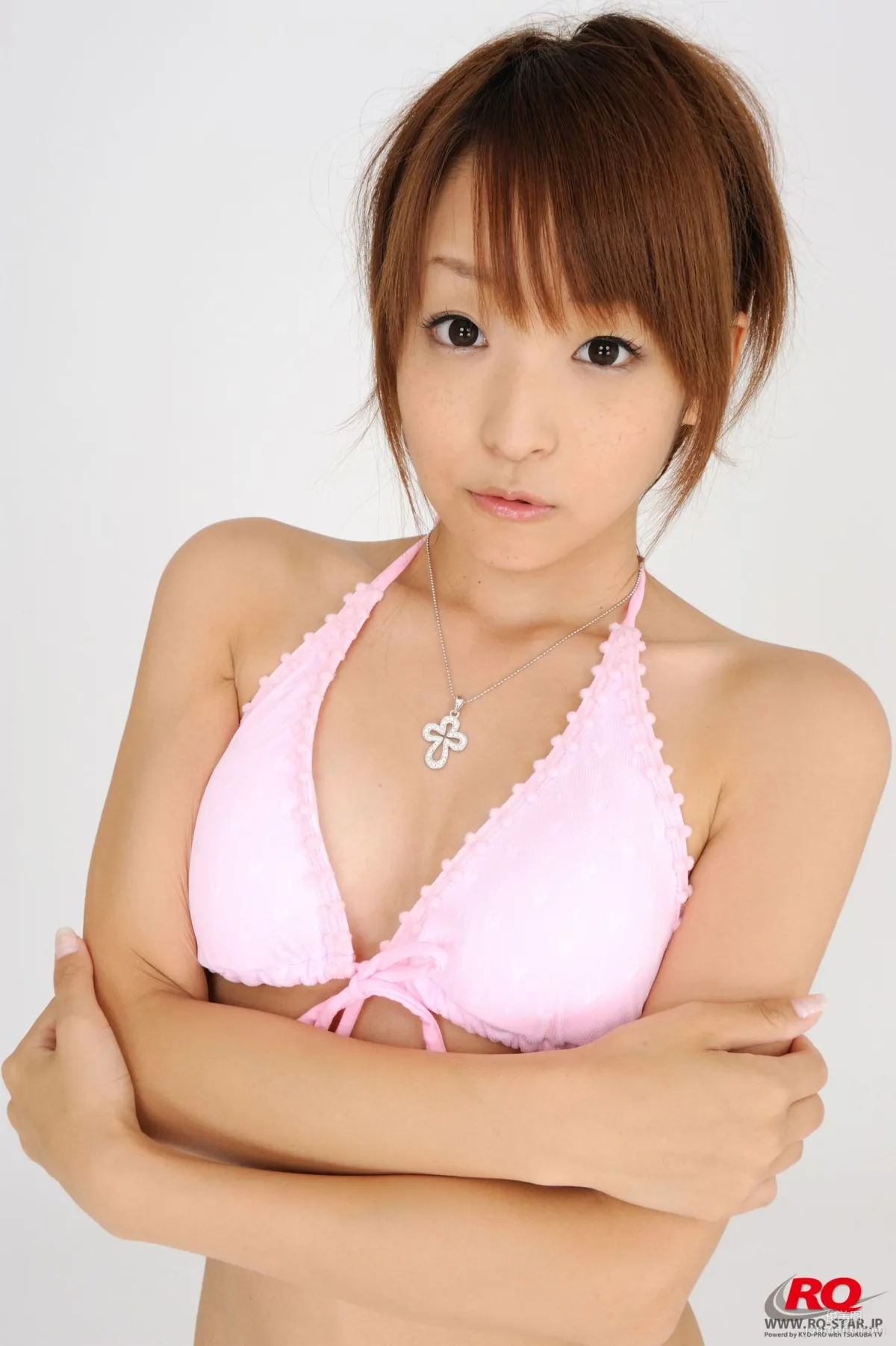 [RQ-STAR] NO.00075 Mio Aoki 青木未央 Swim Suits – White 寫真集 7